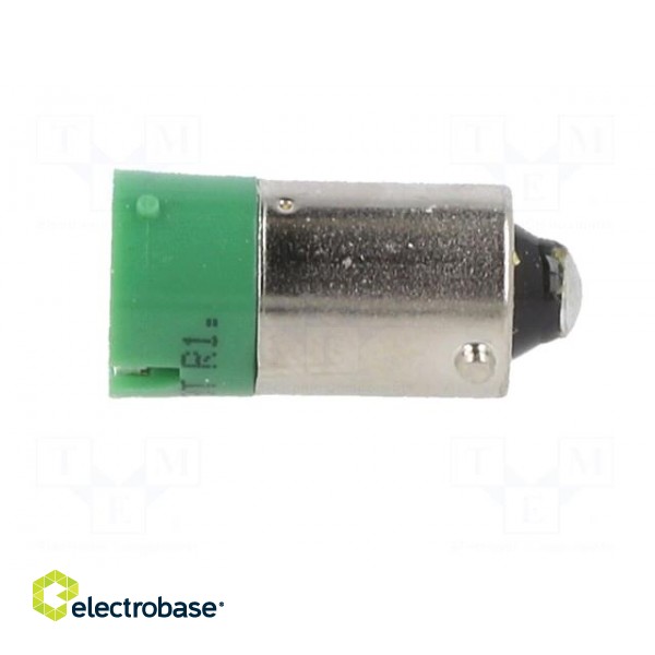 Indicator: LED | BA9S,T10 | green | plastic | 24VDC | -20÷60°C image 3