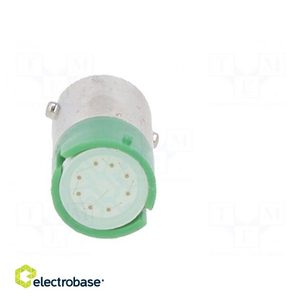 Indicator: LED | BA9S,T10 | green | plastic | 24VDC | -20÷60°C image 9