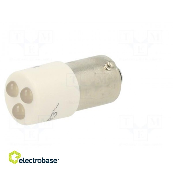 Indicator: LED | BA9S,T10 | white | plastic | 24VAC | 24VDC | -20÷60°C image 2