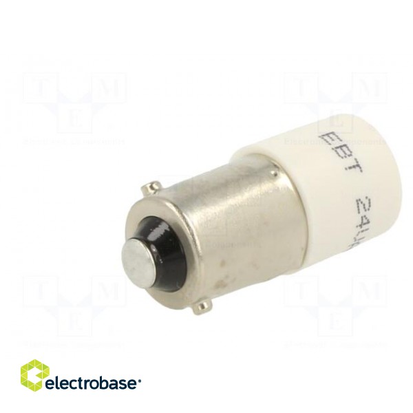Indicator: LED | BA9S,T10 | white | plastic | 24VAC | 24VDC | -20÷60°C image 6
