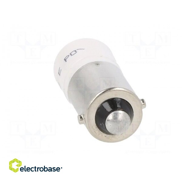Indicator: LED | BA9S,T10 | white | plastic | 24VAC | 24VDC | -20÷60°C фото 5