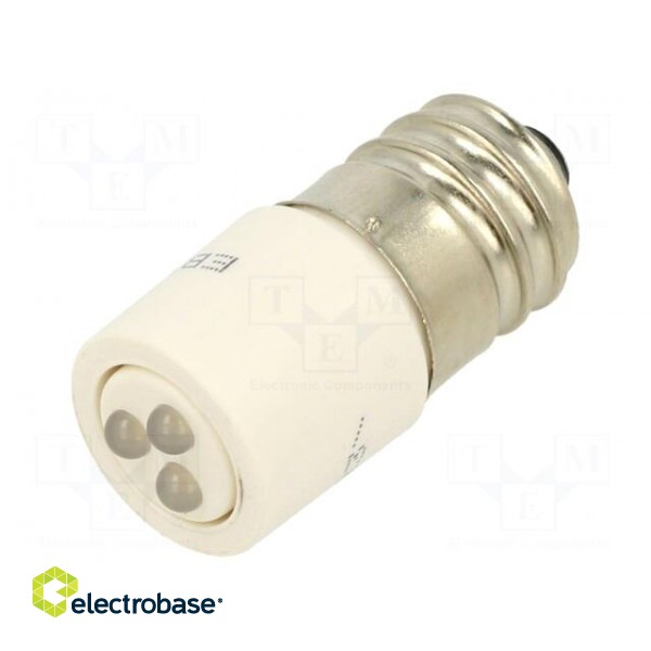 LED lamp | white | E14 | 24VDC | 24VAC | -20÷60°C | Mat: plastic image 1