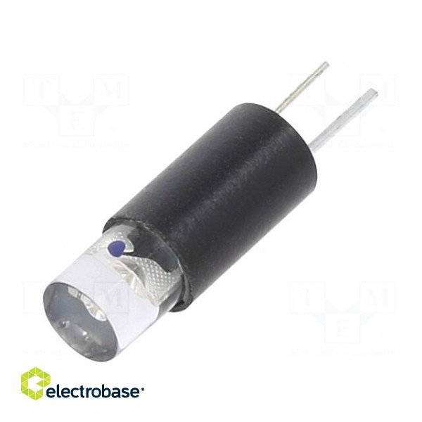 LED lamp | blue | 5÷6VDC | No.of diodes: 1 | -30÷75°C | 5mm | Bulb: T1 3/4