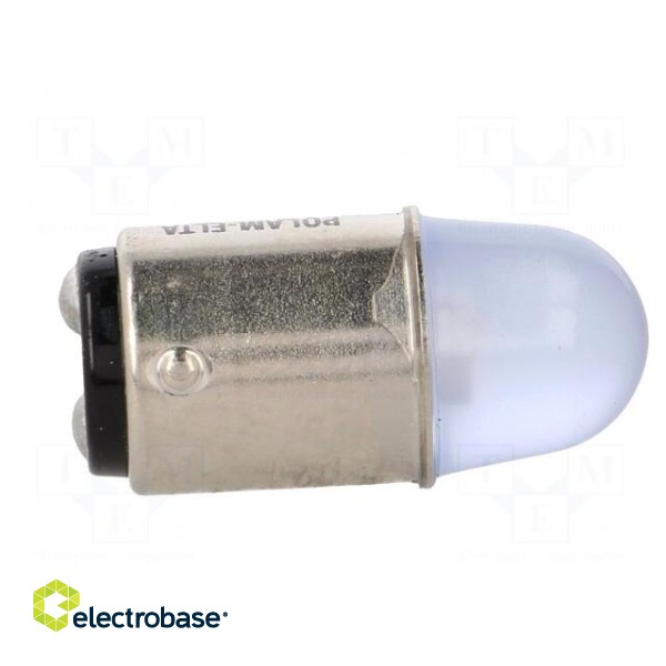 LED lamp | blue | BA15D | 12VDC | 12VAC фото 7