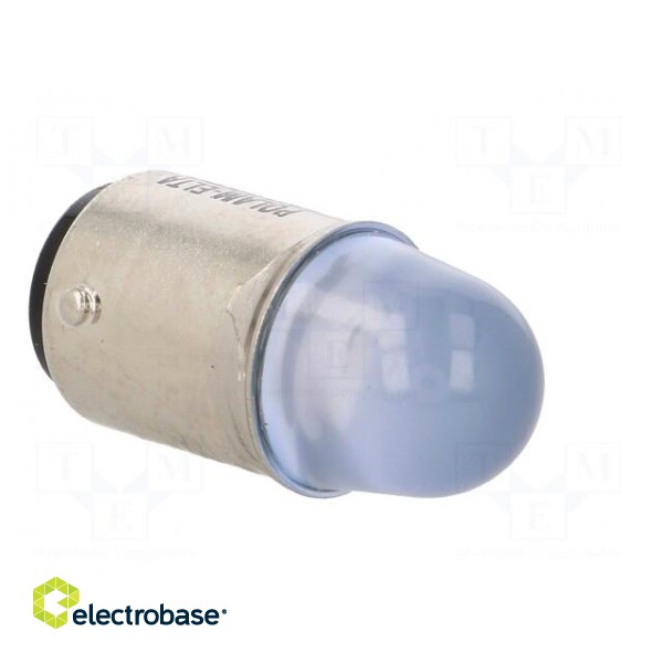 LED lamp | blue | BA15D | 12VDC | 12VAC фото 8