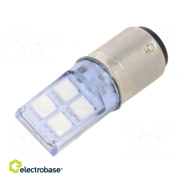 LED lamp | blue | BA15D | 24VDC | 24VAC