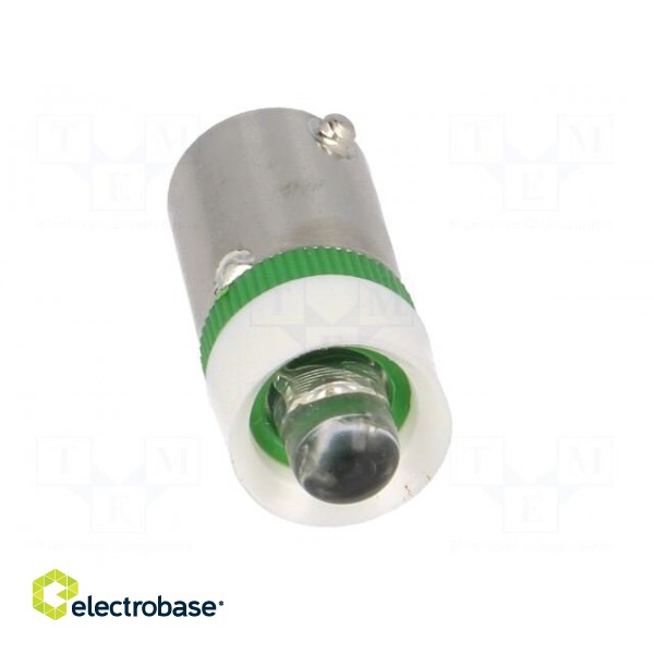 LED lamp | green | BA9S | 12VDC | 12VAC фото 9