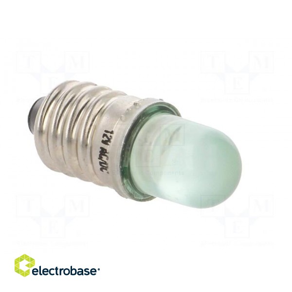LED lamp | green | E10 | 12VDC | 12VAC фото 8