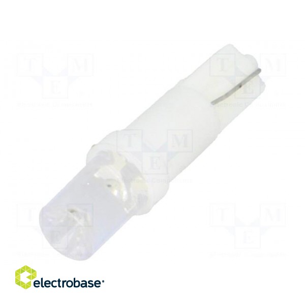LED lamp | green | T5 | Urated: 12VDC | 3.5lm | No.of diodes: 1 | 0.24W