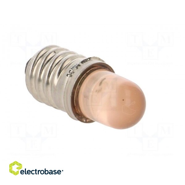 LED lamp | orange | E10 | 230VAC | 150÷170mcd image 8