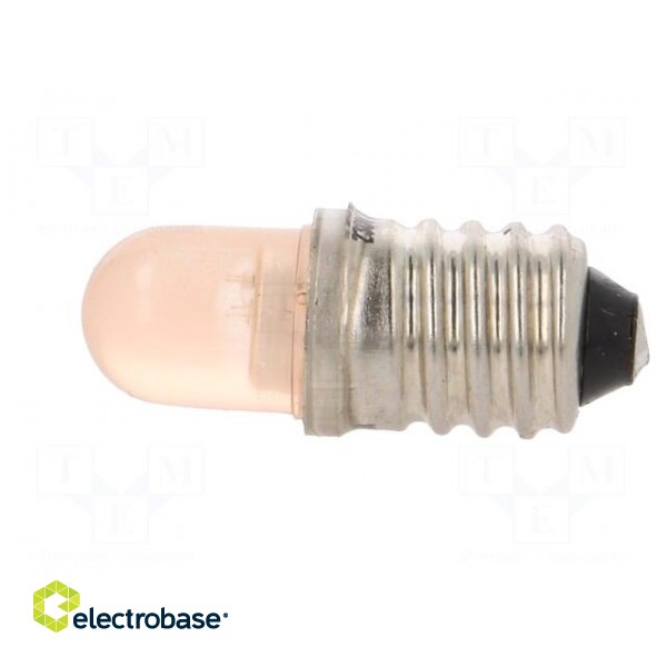 LED lamp | orange | E10 | 230VAC | 150÷170mcd image 3