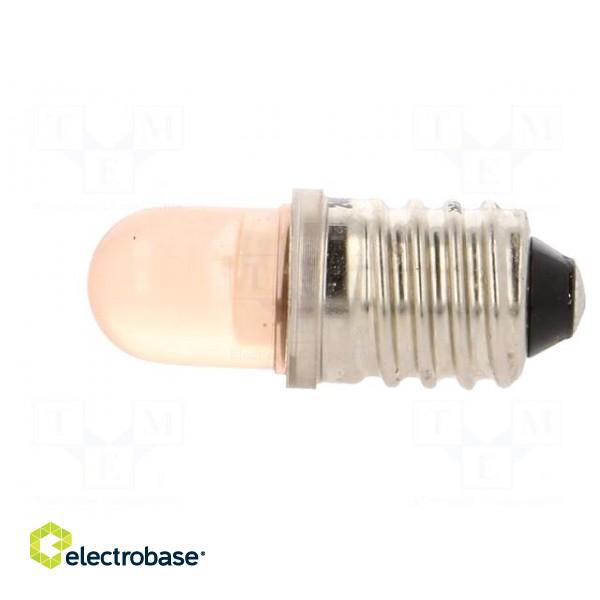 LED lamp | orange | E10 | 24VDC | 24VAC | AC lum: 600÷800mcd image 3