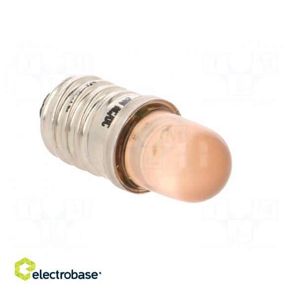LED lamp | orange | E10 | 24VDC | 24VAC | AC lum: 600÷800mcd image 8