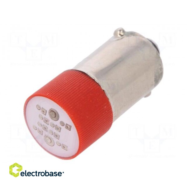 LED lamp | red | BA9S | 24VDC | 24VAC