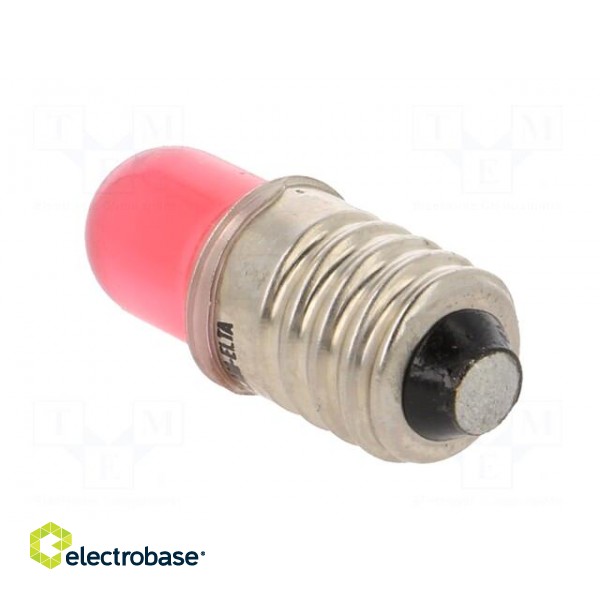 LED lamp | red | E10 | 24VDC | 24VAC | AC lum: 700÷800mcd image 4