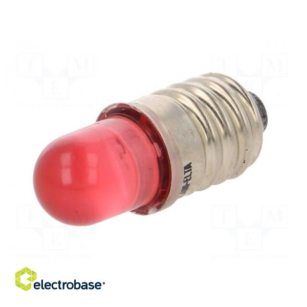 LED lamp | red | E10 | 24VDC | 24VAC | AC lum: 700÷800mcd image 2