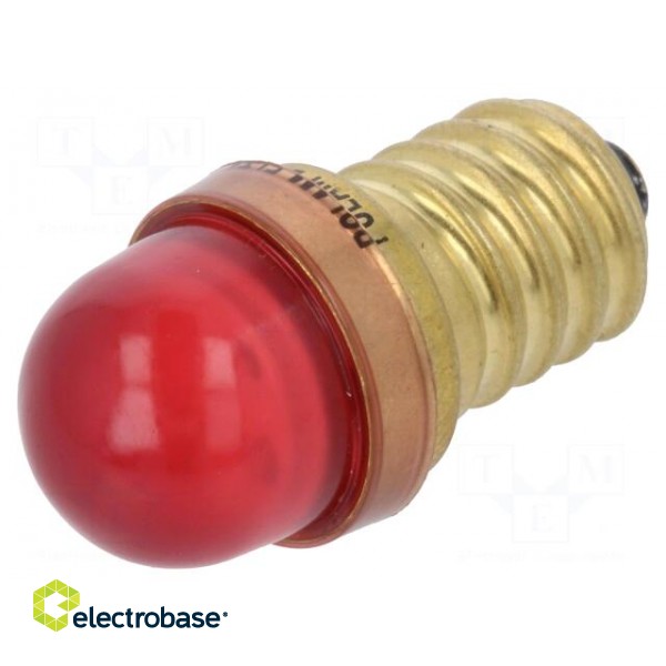 LED lamp | red | E14 | 24VDC | 24VAC