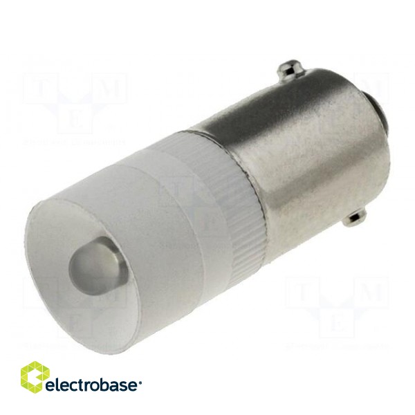 LED lamp | white | BA9S | 130VAC | No.of diodes: 1 image 1