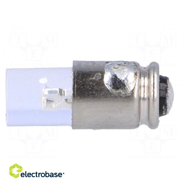 LED lamp | white cold | S5,7s | 24÷28VDC | No.of diodes: 1 | -30÷75°C image 3