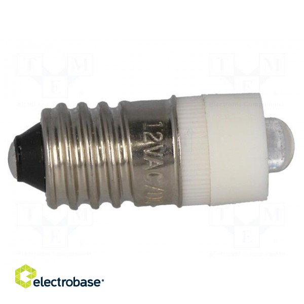 LED lamp | white | E10 | 12VDC | 12VAC фото 7