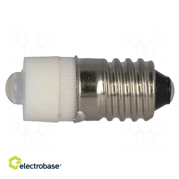 LED lamp | white | E10 | 12VDC | 12VAC фото 3