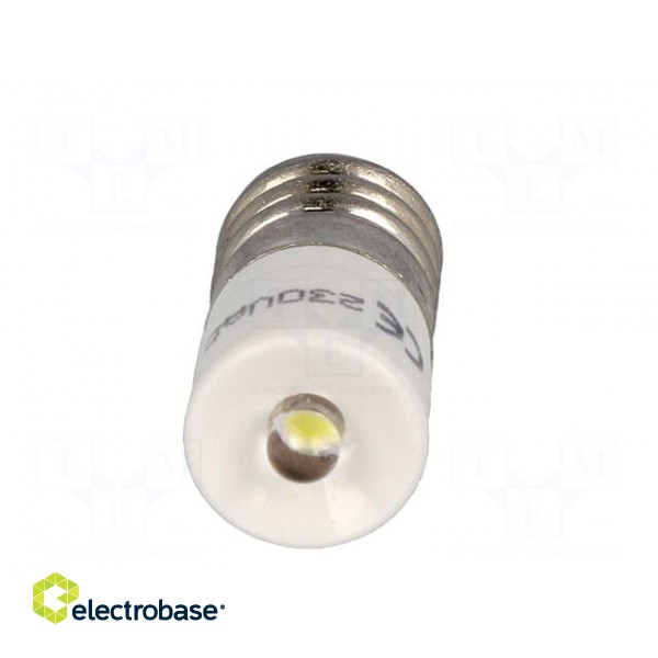 LED lamp | white | E10 | 230VAC | No.of diodes: 1 image 9