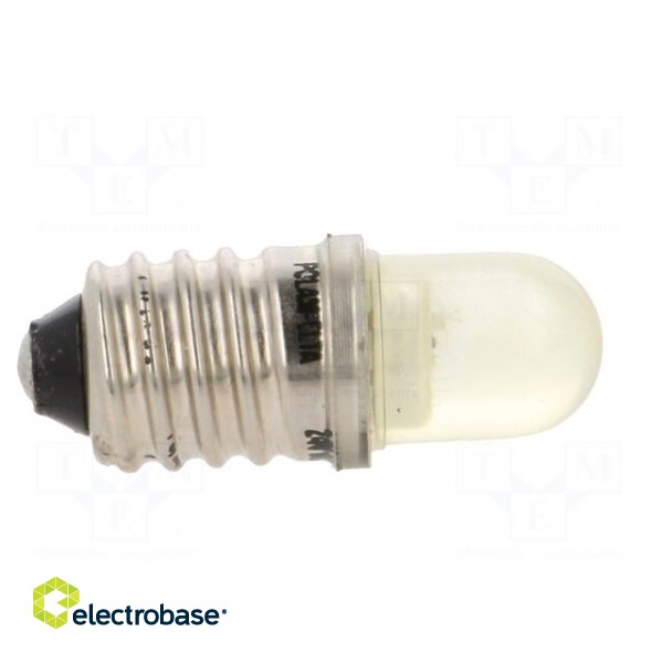 LED lamp | yellow | E10 | 24VDC | 24VAC | AC lum: 800÷1000mcd image 7