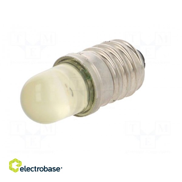 LED lamp | yellow | E10 | 24VDC | 24VAC | AC lum: 800÷1000mcd image 2