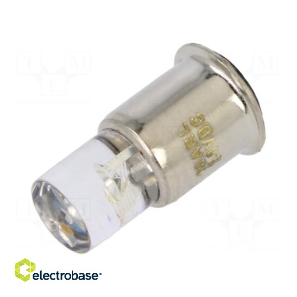 LED lamp | yellow | SX6s | 24÷28VDC | No.of diodes: 1 | -30÷75°C | 5mm