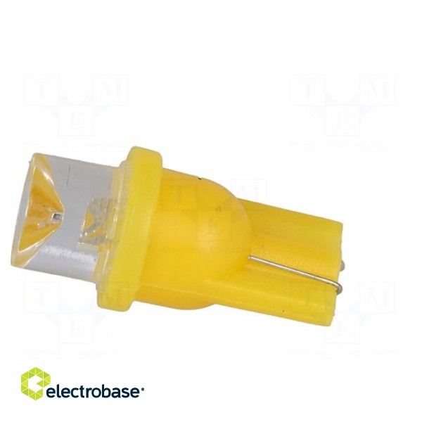 LED lamp | yellow | T08 | Urated: 12VDC | 1lm | No.of diodes: 1 | 0.24W image 5