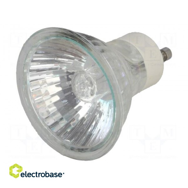 Filament lamp: halogen | 230VAC | 50W | GU10 | JDR | 580lm | 38°