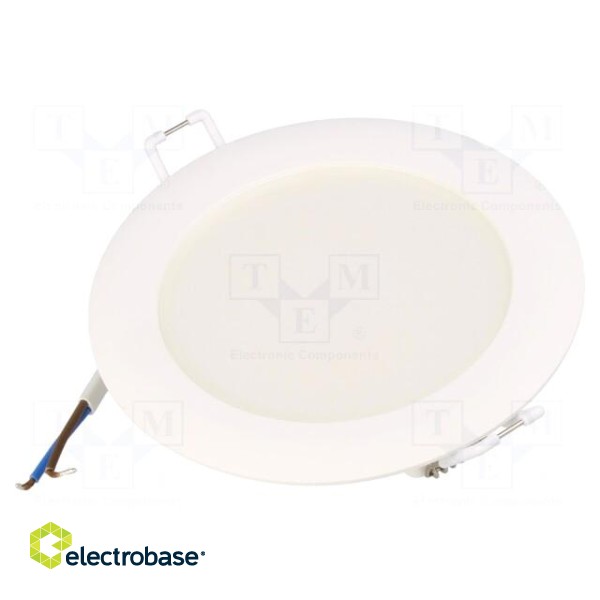 Lamp: LED downlight | 230VAC | 8W | 110° | 3000K,4000K,6500K | IP20 paveikslėlis 1