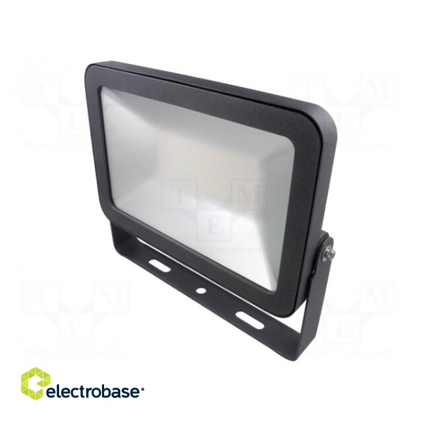 Lamp: LED flood light | 230VAC | 100W | 4000K | CRImin: 80 | 10000lm