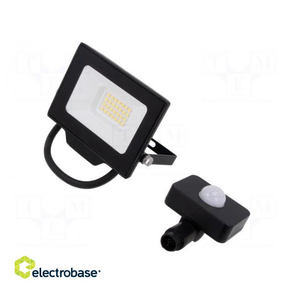 Lamp: LED flood light | 230VAC | 20W | 4000K | CRImin: 80 | 2000lm