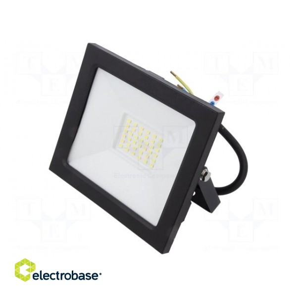 Lamp: LED flood light | 230VAC | 30W | 6400K | CRImin: 80 | 2400lm