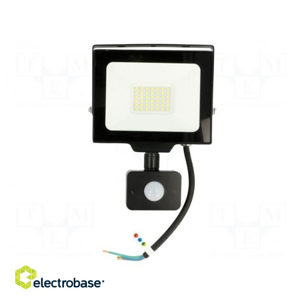 Lamp: LED flood light | 230VAC | 30W | 6400K | CRImin: 80 | 3000lm image 1