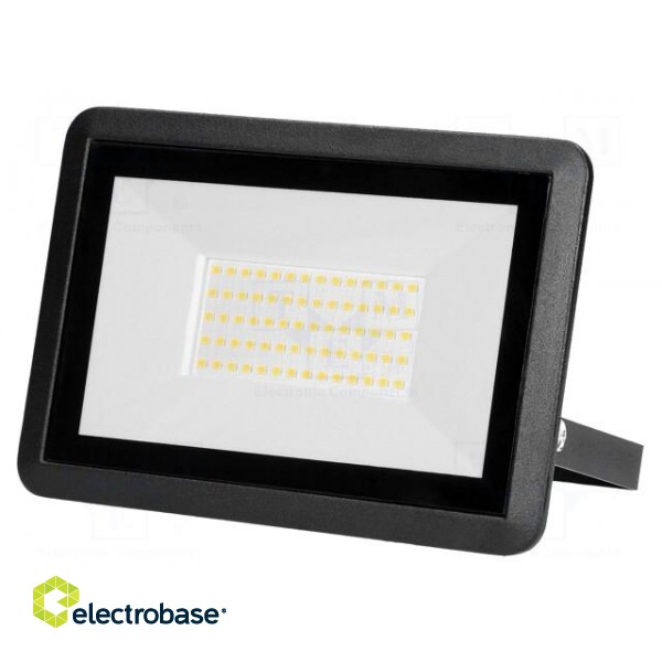 Lamp: LED flood light | 50W | 4000K | CRImin: 80 | 46x190x129mm | IP65