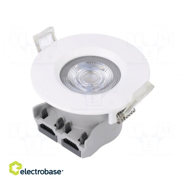 Lamp: LED spotlight | 220/240VAC | 5W | warm white | 36° | 3000K | Ø72mm image 1