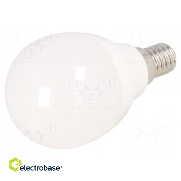 LED lamp | cool white | E14 | 230VAC | 720lm | 8W | 160° | 6400K