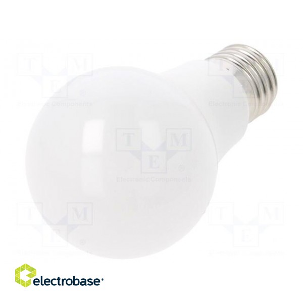 LED lamp | cool white | E27 | 220/240VAC | 806lm | P: 8.5W | 200° | 6500K фото 1