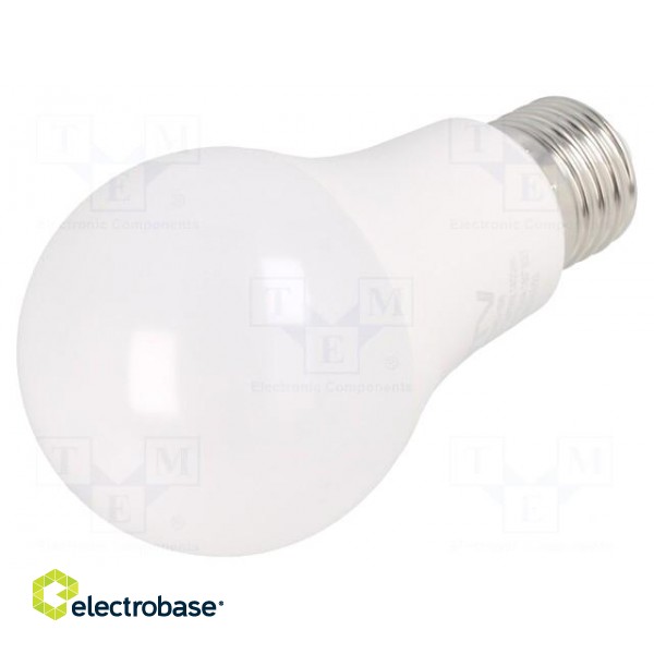 LED lamp | cool white | E27 | 230VAC | 1400lm | 14.1W | 180° | 6500K