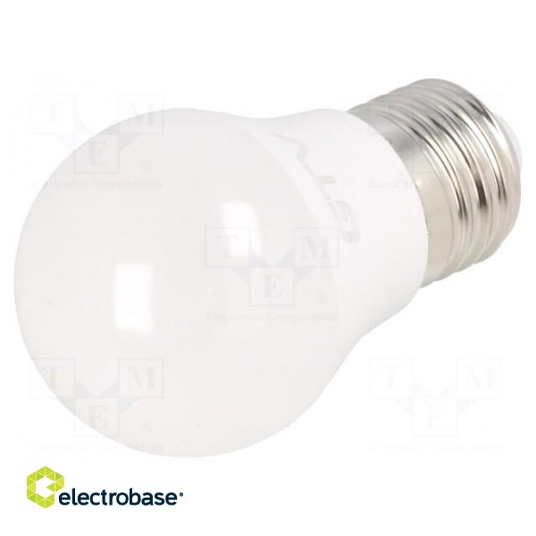 LED lamp | cool white | E27 | 230VAC | 255lm | 3W | 160° | 6400K