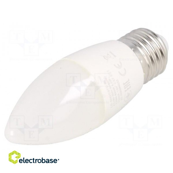 LED lamp | cool white | E27 | 230VAC | 720lm | 8W | 160° | 6400K