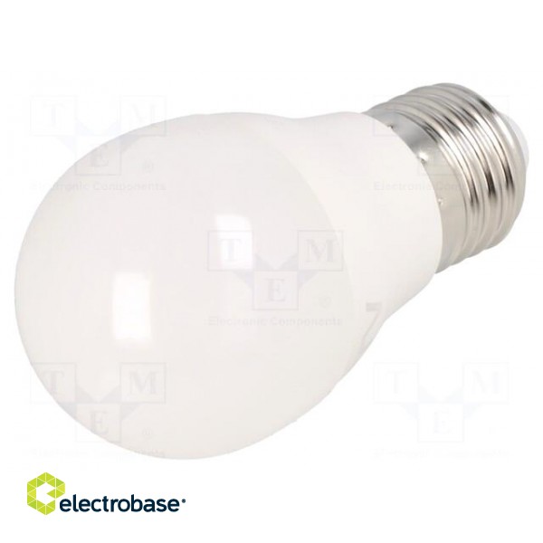 LED lamp | cool white | E27 | 230VAC | 720lm | 8W | 160° | 6400K