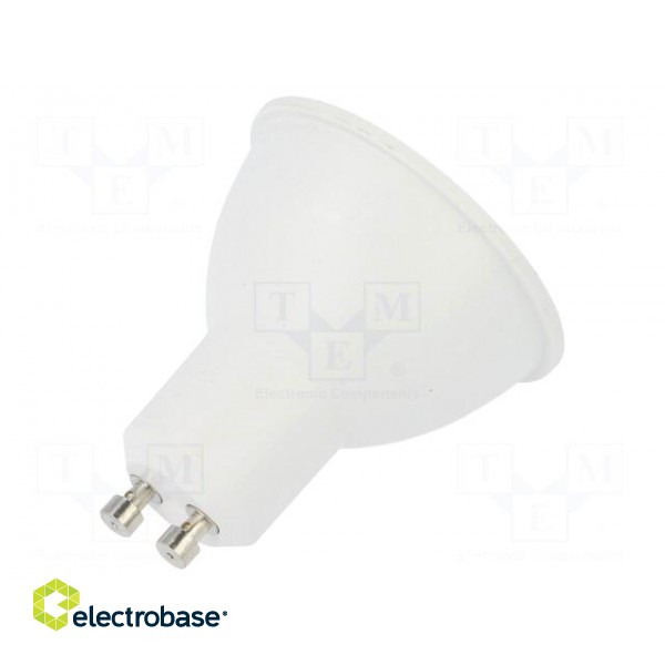 LED lamp | cool white | GU10 | 220/240VAC | 400lm | 5W | 110° | 6400K paveikslėlis 2