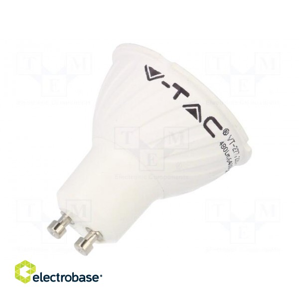 LED lamp | cool white | GU10 | 220/240VAC | 480lm | 7W | 38° | 6400K image 2