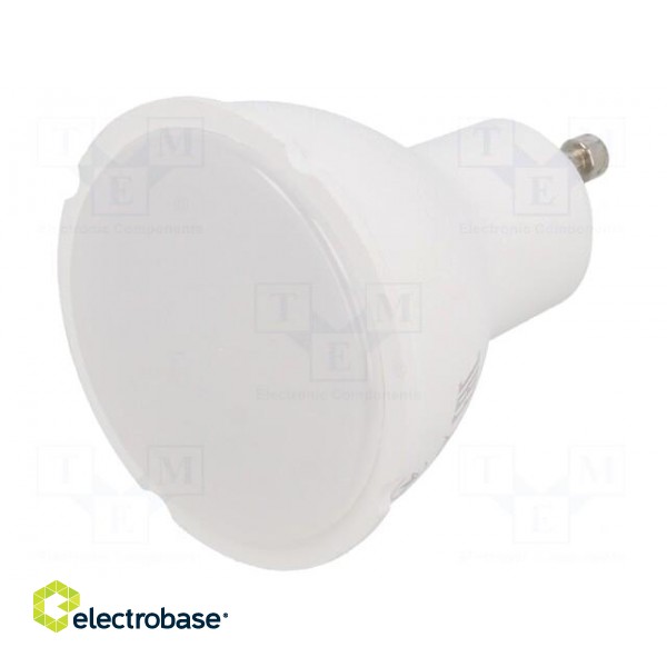 LED lamp | cool white | GU10 | 230VAC | 110lm | 1W | 120° | 6400K paveikslėlis 1