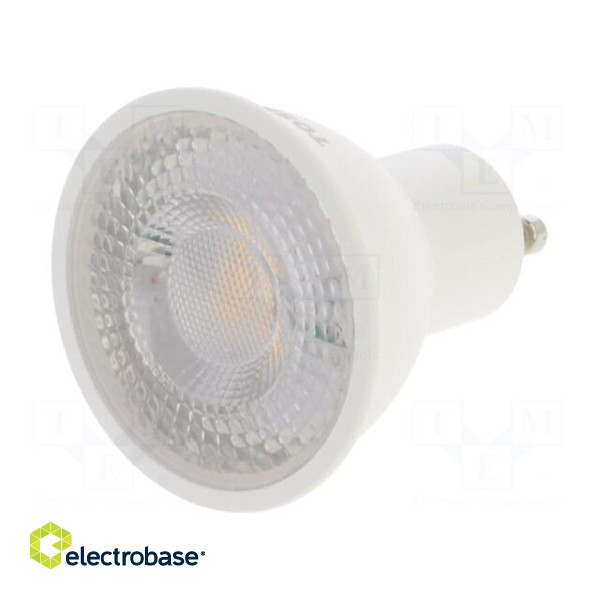LED lamp | cool white | GU10 | 230VAC | 450lm | 5.5W | 38° | 6500K