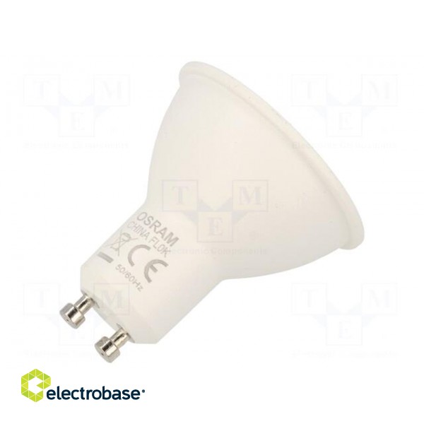 LED lamp | cool white | GU10 | 230VAC | 575lm | P: 6.5W | 6500K | CRImin: 80 paveikslėlis 2