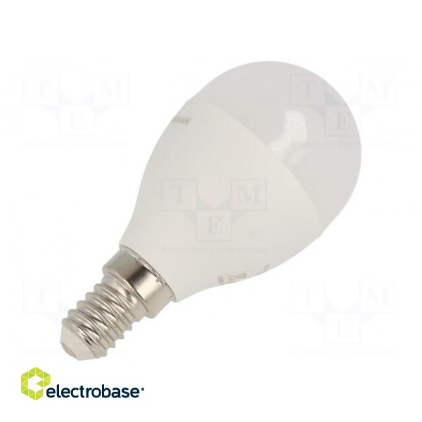 LED lamp | neutral white | E14 | 230VAC | 806lm | P: 7.5W | 4000K paveikslėlis 2